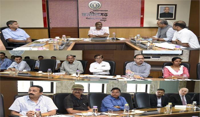 नक्सल जिलों में बैंकों की कम शाखाएं होने पर मुख्य सचिव ने जताई नाराजगी