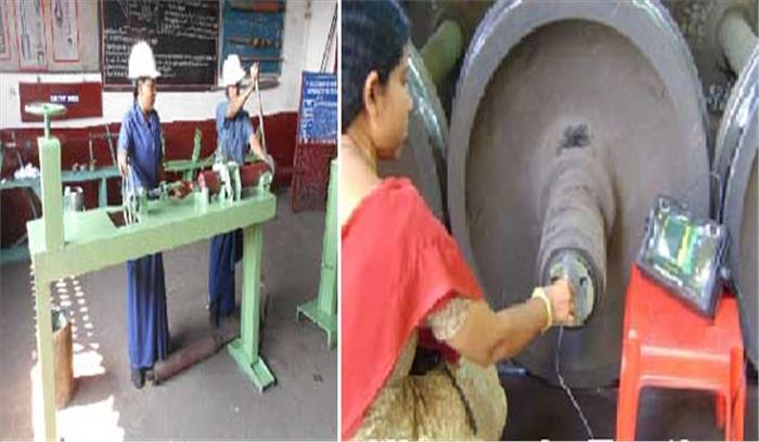 पीपीयार्ड भिलाई में महिलाएं तकनीकी कार्यक्षेत्र में कार्यरत