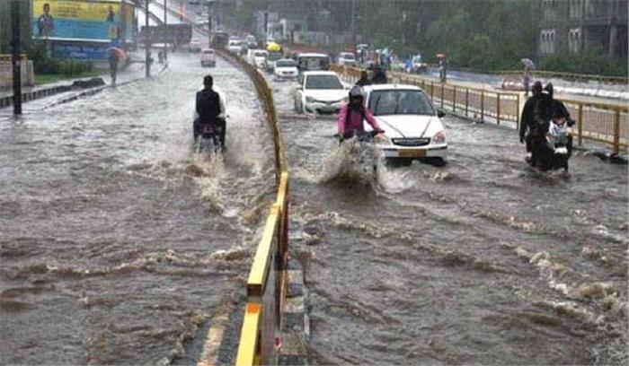 रायसेन जिले में बाढ़ के हालात, स्कूल में छुट्टी में घोषित