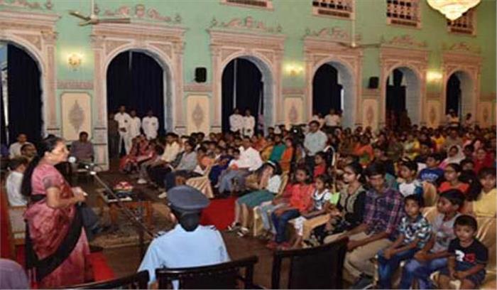 रक्षाबंधन पर राजभवन कर्मियों के बच्चे सैनिकों एवं अन्य को राखी बांधेंगे