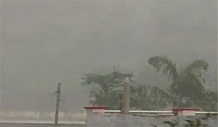 राजस्थान के अलवर में लगातार सात घंटे तेज बारिश