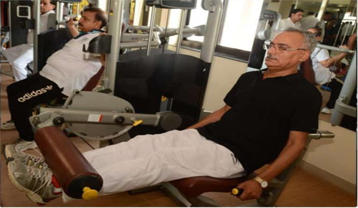 राजस्थान : डीजीपी ने स्वीकार किया प्रधानमंत्री का फिटनेस चैलेंज