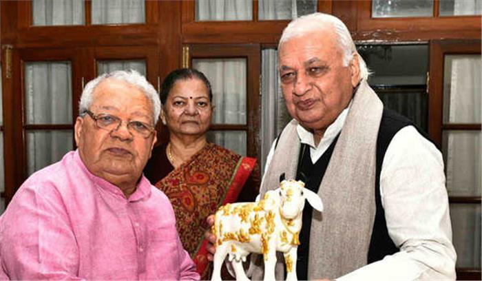राजस्थान के राज्यपाल से केरल के राज्यपाल ने की मुलाकात