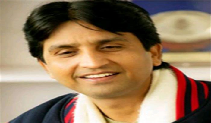 राजस्थान के स्कूलों के पदाधिकारियों ने की कुमार विश्वास से मुलाकात