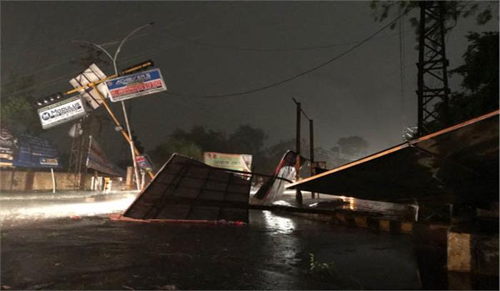 राजस्थान तूफान में 25 लोगों की मौत, राहत की घोषणा