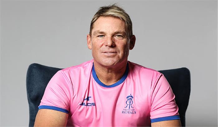 लगातार दूसरे साल राजस्थान के मेंटर और ब्रांड एंबेस्डर बने वार्न