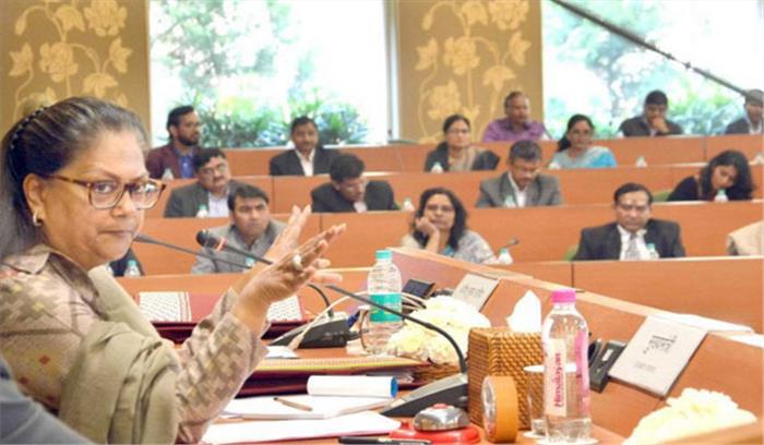 वसुंधरा राजे 12 फरवरी को पेश करेंगी सरकार का आखिरी बजट