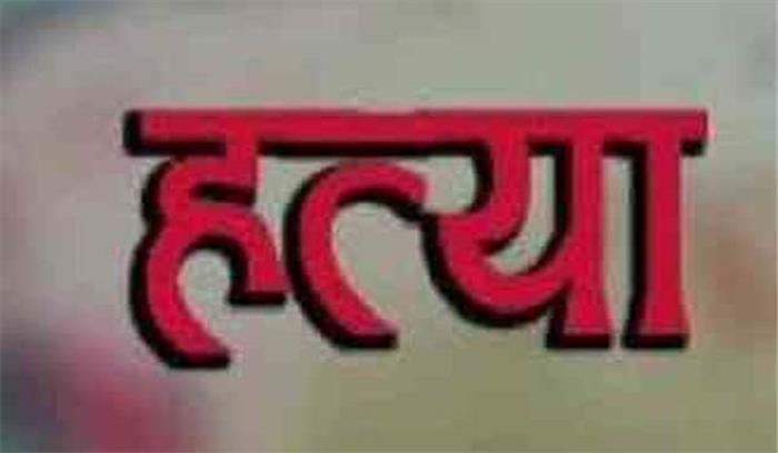 अलवर जिले में पत्नी की गला रेत कर हत्या