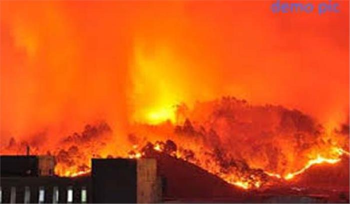 भिवाड़ी में एक फैक्ट्री में आग