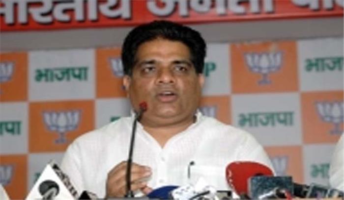 भूपेंद्र यादव का कांग्रेस पर हमला, बोले- बसपा की पीठ में छुरा घोंप लोकतंत्र बचाने का दावा