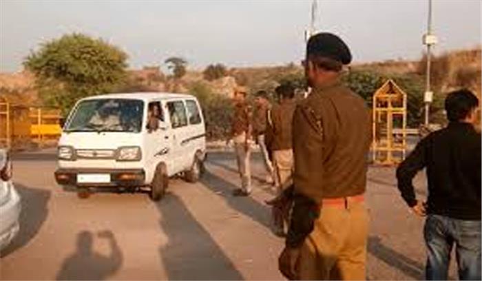 मुरैना से लगी धौलपुर की सीमा सील मुरैना से लगी धौलपुर की सीमा सील