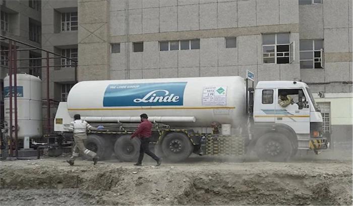 अलवर में स्थित तीन ऑक्सीजन संयंत्रों की सुरक्षा बढ़ाई गई