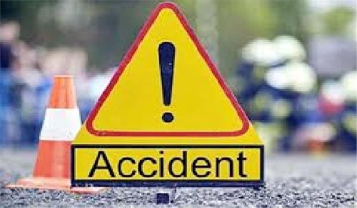 राजस्थान के झुंझुनु जिले में डम्पर की टक्कर से अधेड़ की मृत्यु