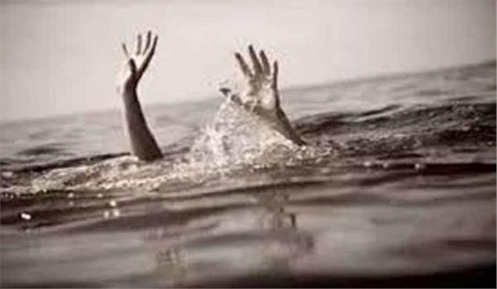 तीन बच्चों की तालाब में डूबने से मौत