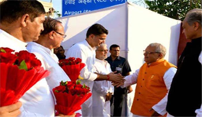 कलराज मिश्र ने गणेश मंदिर में की पूर्जा अर्चना