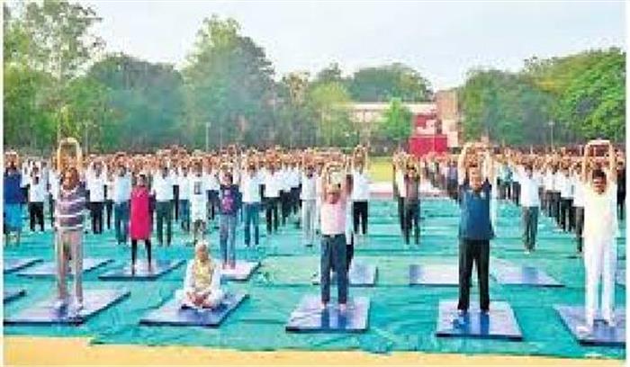 अजमेर उत्तर विधानसभा क्षेत्र में योग शिविरों का आयोजन