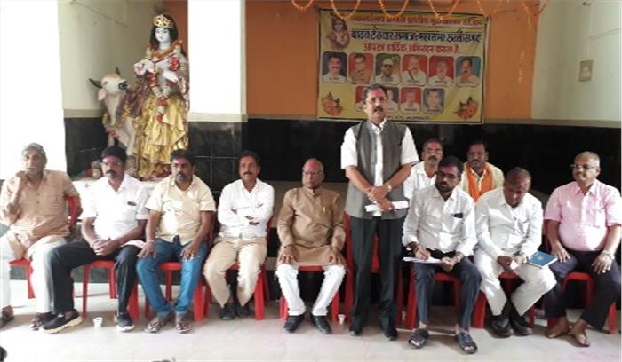 विधानसभा स्तरीय भाजपा की बैठक में जनसंपर्क पदयात्रा की तैयारी पर चर्चा