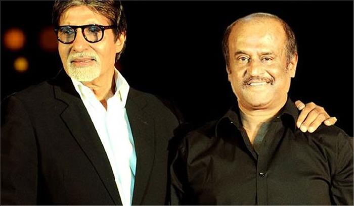 अमिताभ ने सुपरस्टार रजनीकांत को सफलता की शुभकामनाएं दीं
