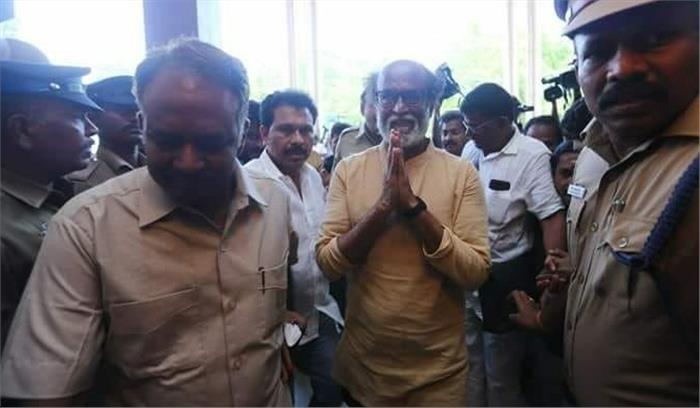 तूतीकोरिन प्रदर्शन के दौरान हिंसा और आगजनी में असामाजाकि तत्व संलिप्त थे: रजनीकांत