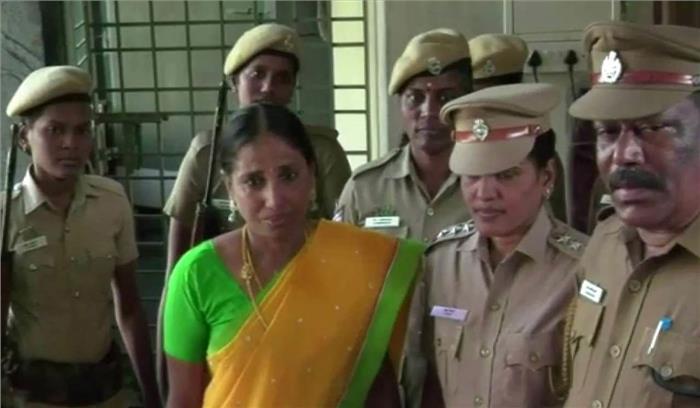 राजीव गांधी हत्या मामले में दोषी नलिनी वापस जेल पहुंची