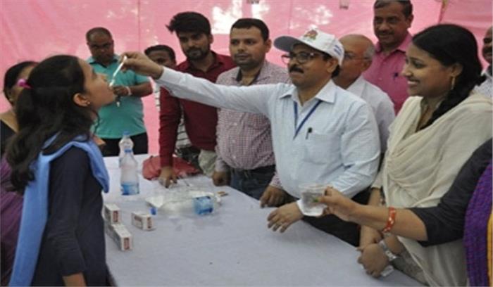 9 को खिलाई जाएगी एल्बेंडाजॉल दवा