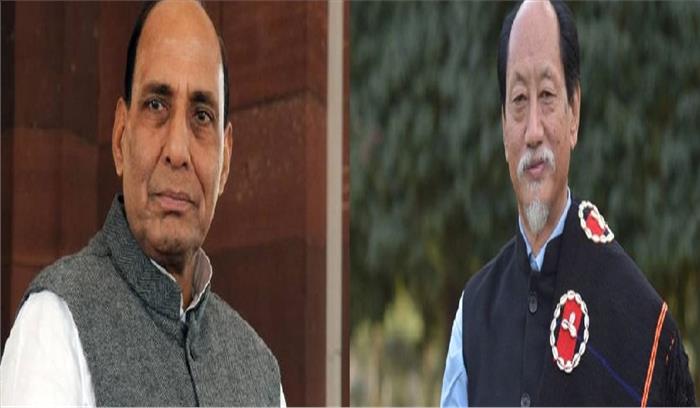 भूस्खलन और बाढ़ से प्रभावित नागालैंड को राजनाथ सिंह ने दिया मदद का आश्वासन
