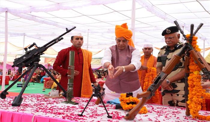 सेना के साहस से आतंकवाद एक दिन समाप्त होगा: राजनाथ सिंह