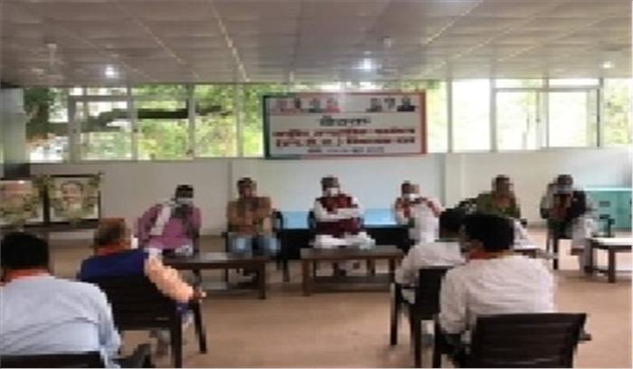 राज्यसभा चुनाव पर रांची में राजग की बैठक, आजसू ने भी की शिरकत