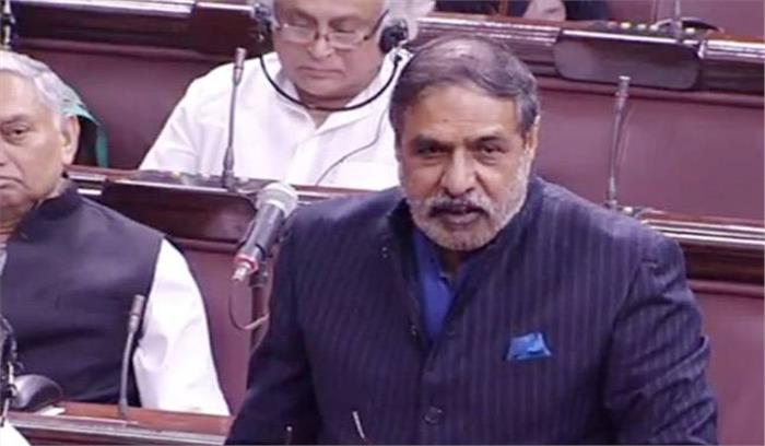 कृषि कानूनों को वापस ले कर सरकार लाए नए कृषि कानून:  आनंद शर्मा