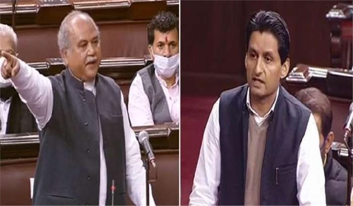 दीपेंद्र हुड्डा को कृषि मंत्री नरेंद्र सिंह तोमर ने दी ये नसीहत