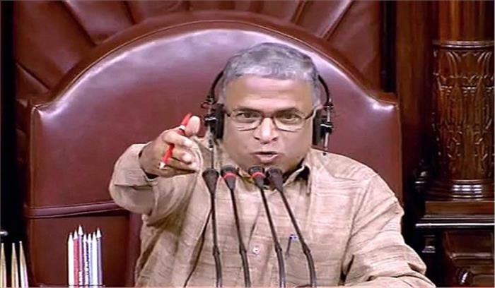 राज्यसभा में उपसभापति चुनाव:  एनडीए उम्मीदवार हरिवंश की जीत 