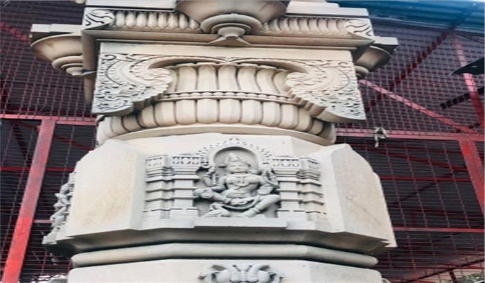 राम मंदिर के लिए जमीन का समतलीकरण तेज, जेसीबी से खोदाई में निकल रहीं खंडित मूर्तियां