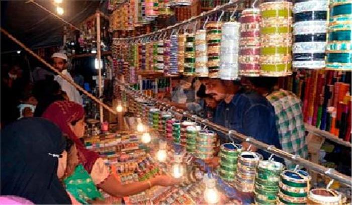 रमजान का महीना शुरू होते ही बड़ी बाजारों की रौनक