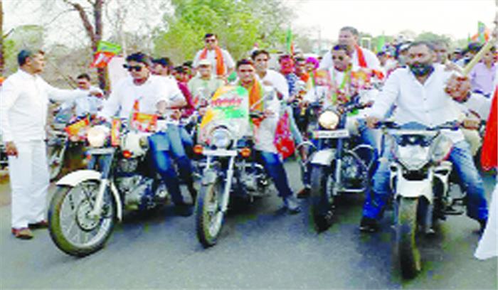 भाजयुमो ने किया मुख्यमंत्री का स्वागत