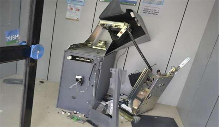 बिहार में  एटीएम मशीन की चोरी