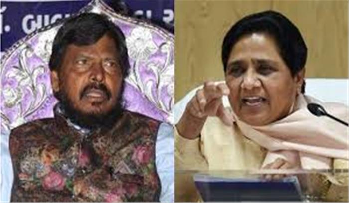 कांशीराम के कारण मायावती बन पाई थीं यूपी की सीएम:  रामदास आठवले