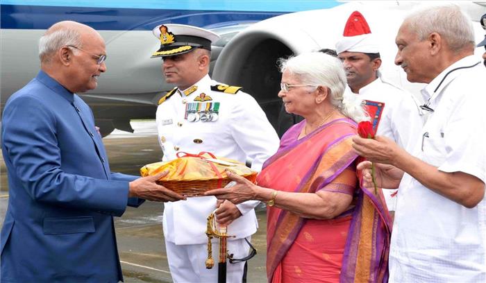 पूरा हुआ राष्ट्रपति रामनाथ कोविंद का दो दिवसीय गोवा दौरा 