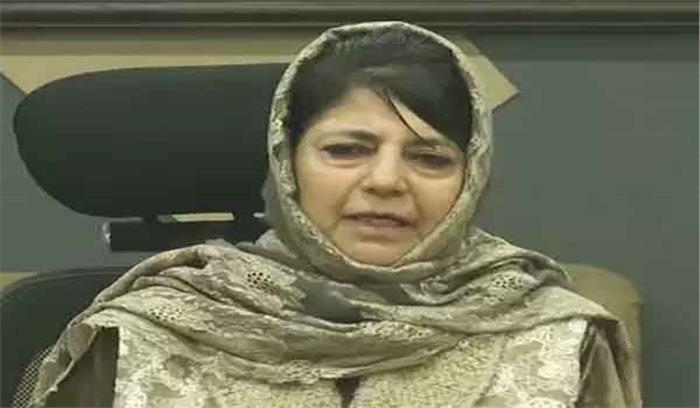 रमजान में पाकिस्तान की ओर से युद्धविराम का उल्लंघन बर्दाश्त नहीं : महबूबा