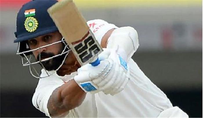 रांची टेस्ट : भोजनकाल तक भारत ने 2 विकेट खोकर193 रन बनाए