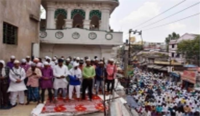 झारखंड में ईद को लेकर हर्षोल्लास