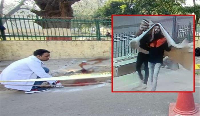 रणजीत सिंह हत्याकांड : कंबल ओढ़े सीसी कैमरे में दिखा संदिग्ध