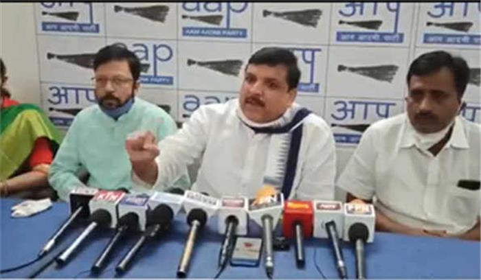 बलात्कारियों को संरक्षण दे रही है योगी सरकार : संजय सिंह