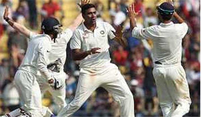 नागपुर टेस्ट: अश्विन, जडेजा, इशांत के कहर से श्रीलंका ढेर