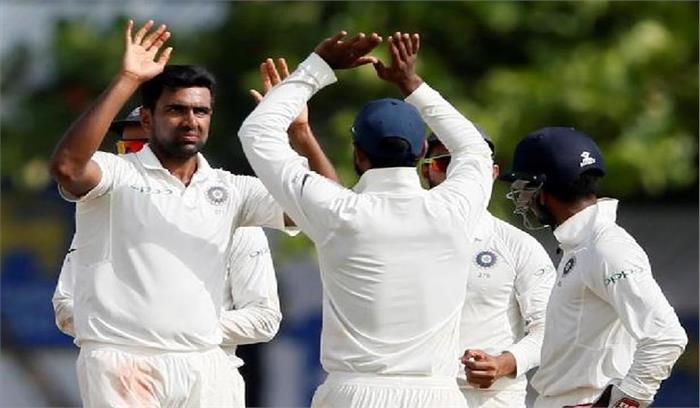 कोलम्बो टेस्ट : अश्विन ने श्रीलंका को फॉलोऑन पर मजबूर किया