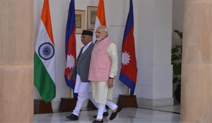 संबंधों की बेहतरी के लिए भारत आया हूं : ओली