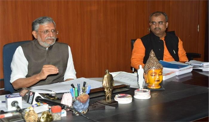 राहत कोष में भाजपा विधायक 1 माह का वेतन, मंत्री 1 लाख रुपये देंगे : सुशील कुमार मोदी