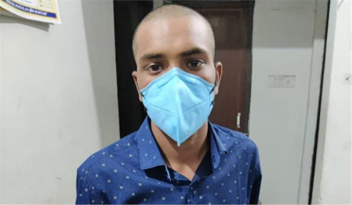 रेमडेसिविर इंजेक्शन बेचते एमएमआई का कर्मचारी गिरफ्तार