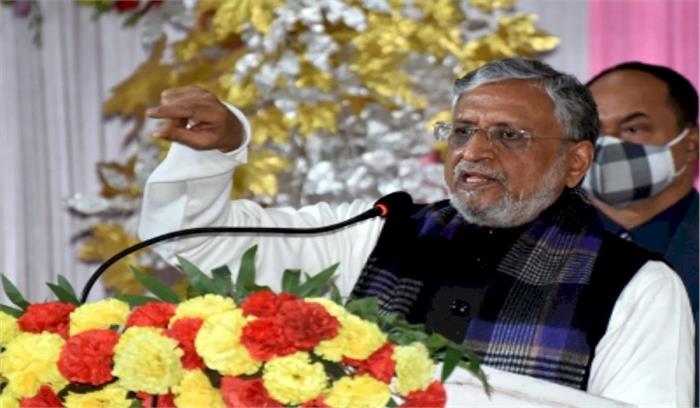 गणतंत्र दिवस पर हिंसा के बाद राजद मानव श्रृंखला आयोजन रद्द करे : सुशील मोदी