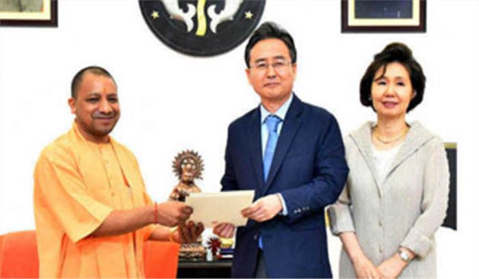 सीएम योगी ने कहा कोरिया और उत्तर प्रदेश के बीच पर्यटन की अपार सम्भावनाएं