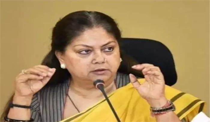 नाराजगी की खबरों के बीच दिल्ली में भाजपा के वरिष्ठ नेताओं से मिलीं वसुंधरा